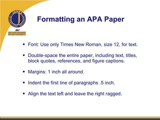 Apa Videos Slides For Student Orientation | PPT