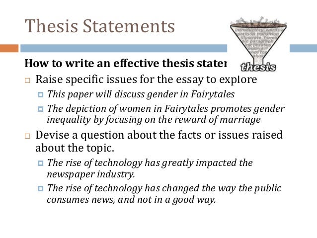 Gender inequality thesis