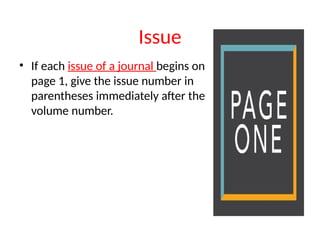 APA Examples Reference Examples Style and | PPTX