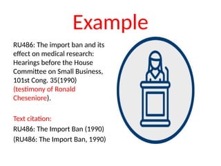 APA Examples Reference Examples Style and | PPTX