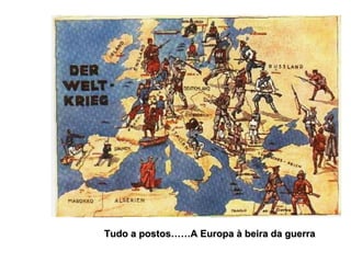 Tudo a postos……A Europa à beira da guerra