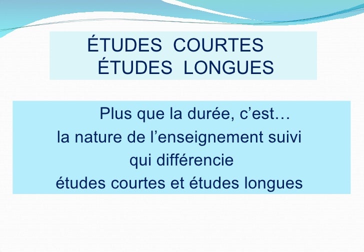 Après le bac S 2012