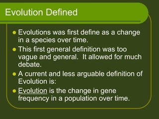 AP BIO Evolution and Natural Selection speciation 2.ppt