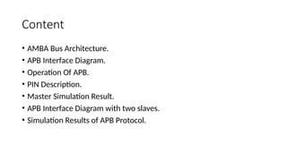 APB PROTOCOL For Easy Understanding guide | PPTX