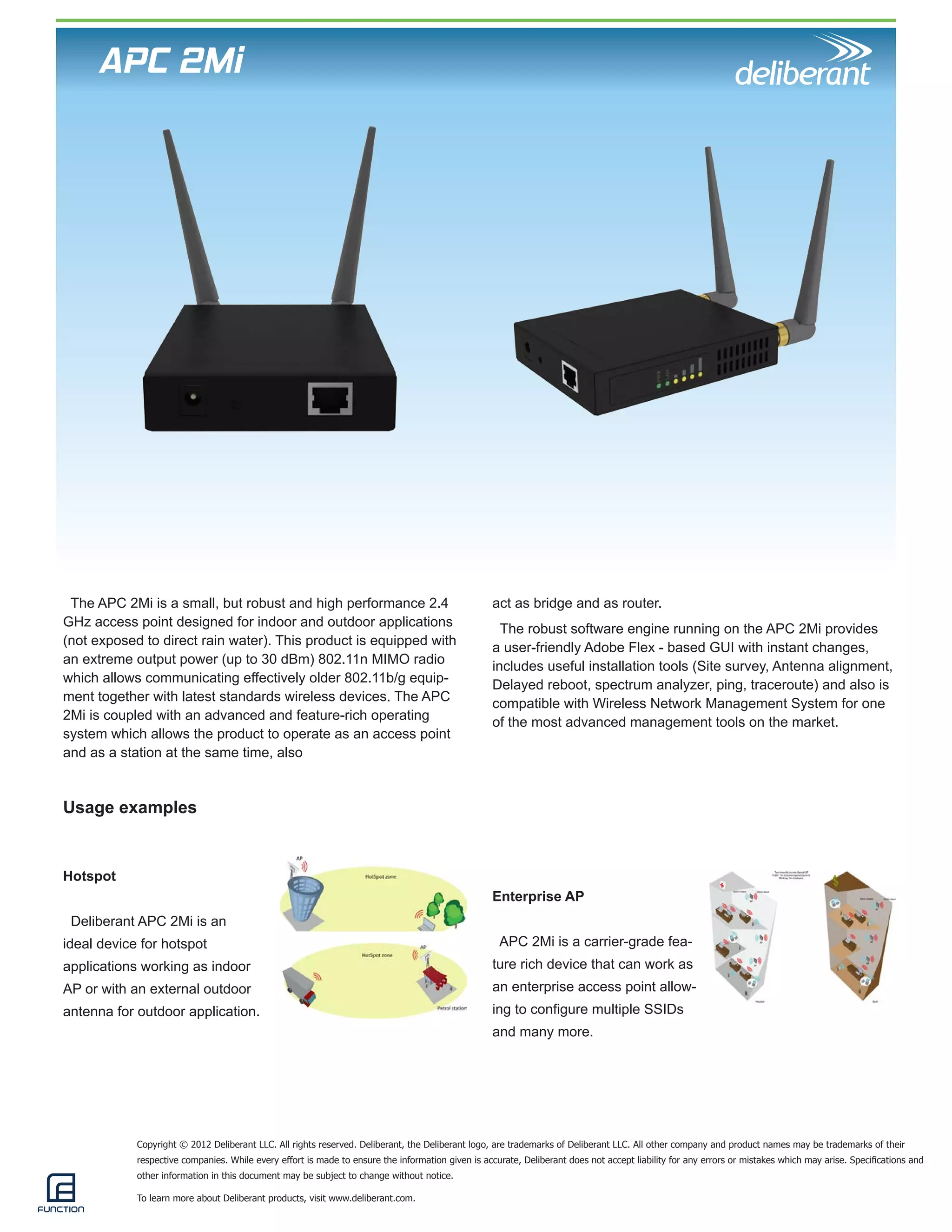 Deliberant - Apc 2 mi-rp | PDF
