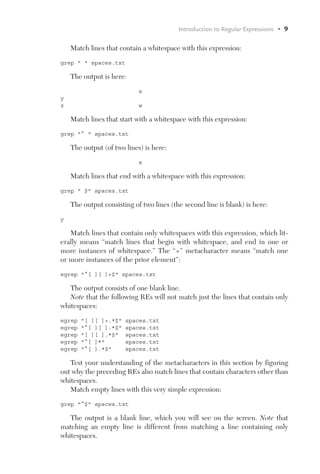 Regular Expressions: Pocket Primer by Campesato | PDF