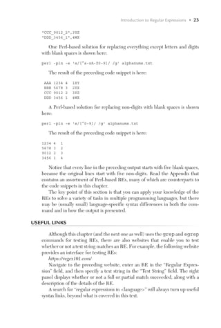 Regular Expressions: Pocket Primer by Campesato | PDF