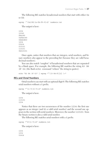 Regular Expressions: Pocket Primer by Campesato | PDF