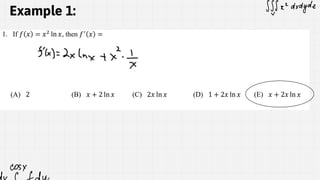 AP Calculus AB Unit 3 Lesson 4 composite function, implicit and inverse ...
