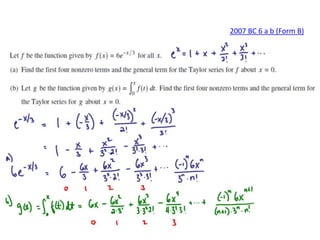 2007 BC 6 a b (Form B)
 