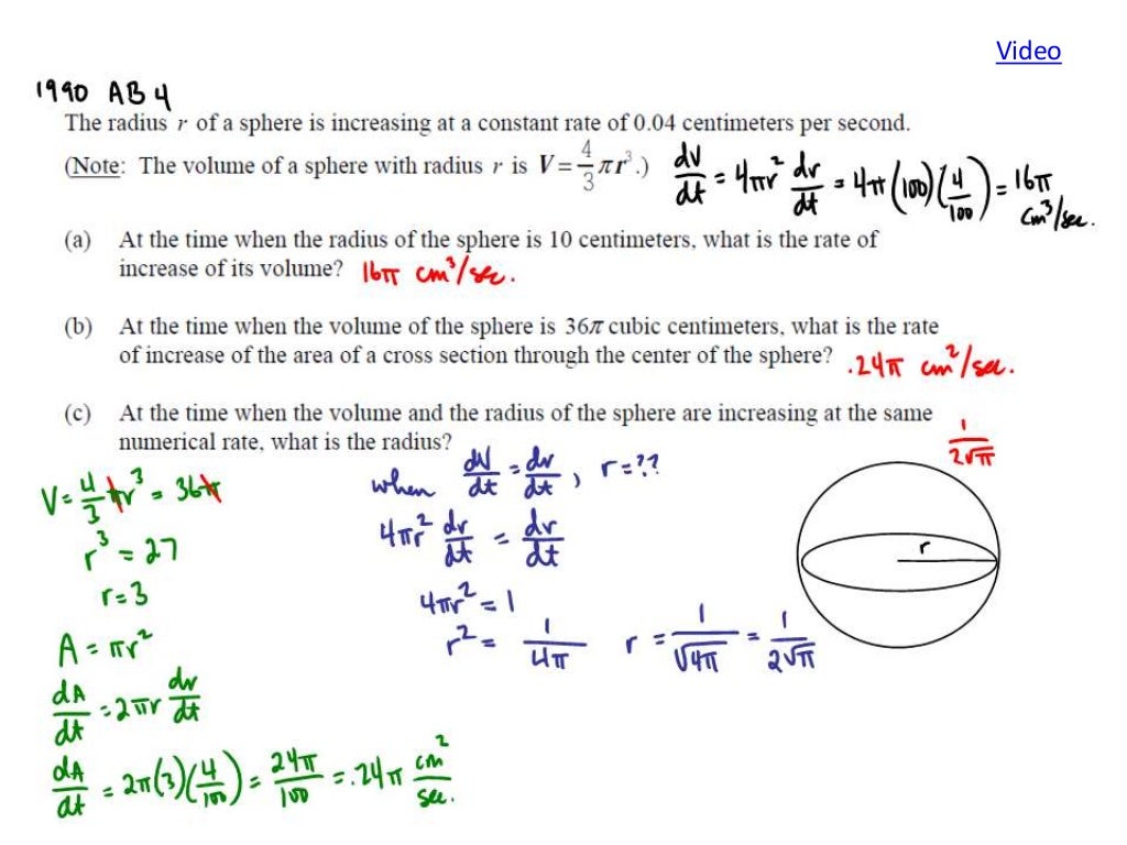 Ap Calculus Related Rates Frq ap-calculus-related-rates-frq