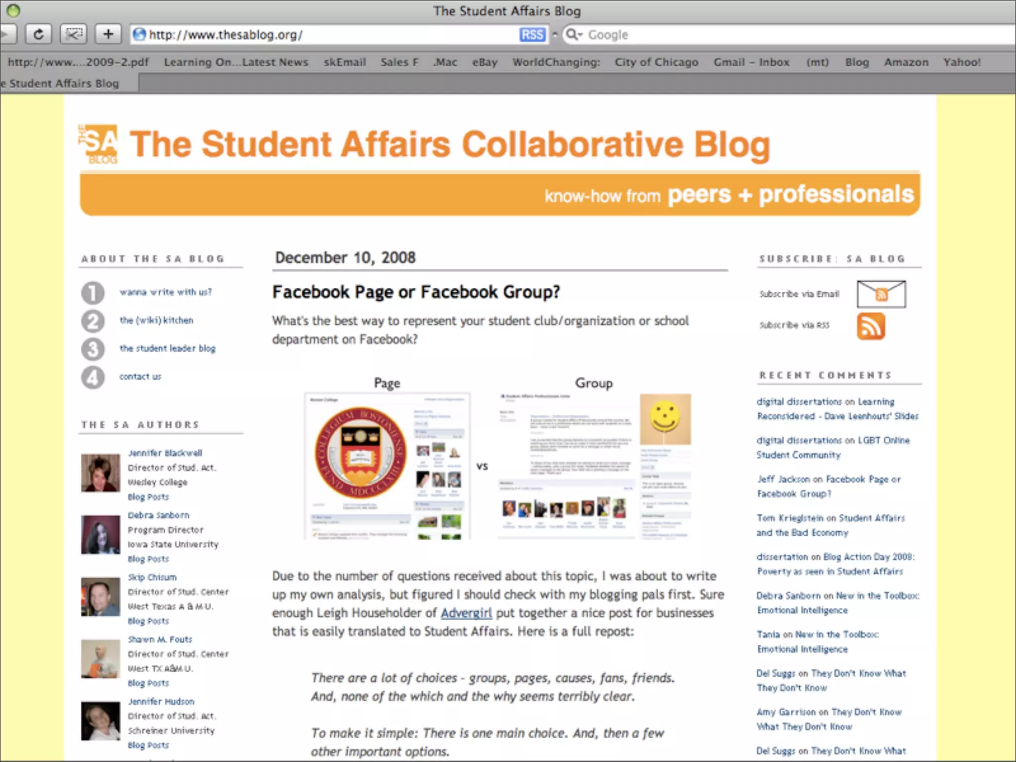 APCA Las Vegas '09 Tech Keynote