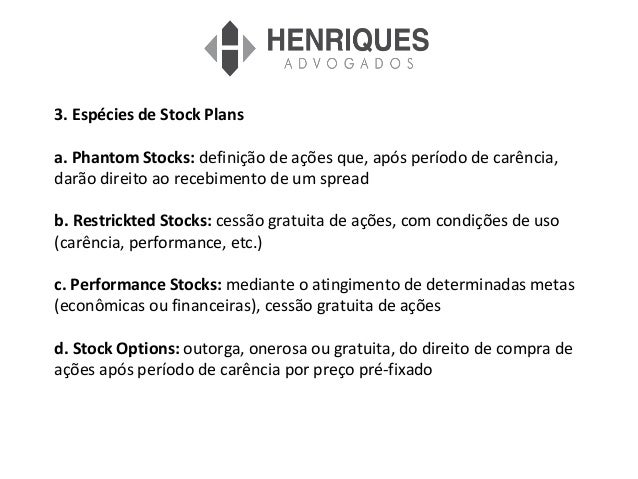 Stock options imposto de renda