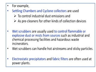 AIR POLLUTION AND CONTROL ENGINEERING UNIT 3 | PPTX