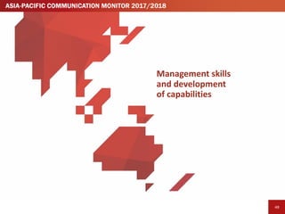 505050
Management	capabilities:	communicators	are	self-confident	in	planning,	leading	
and	fostering	relationships,	but	le...