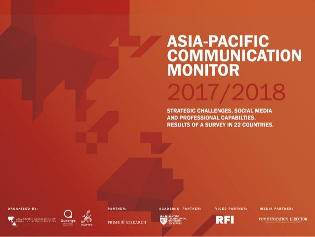 Asia Pacific Communication Monitor 2017 2018 - 