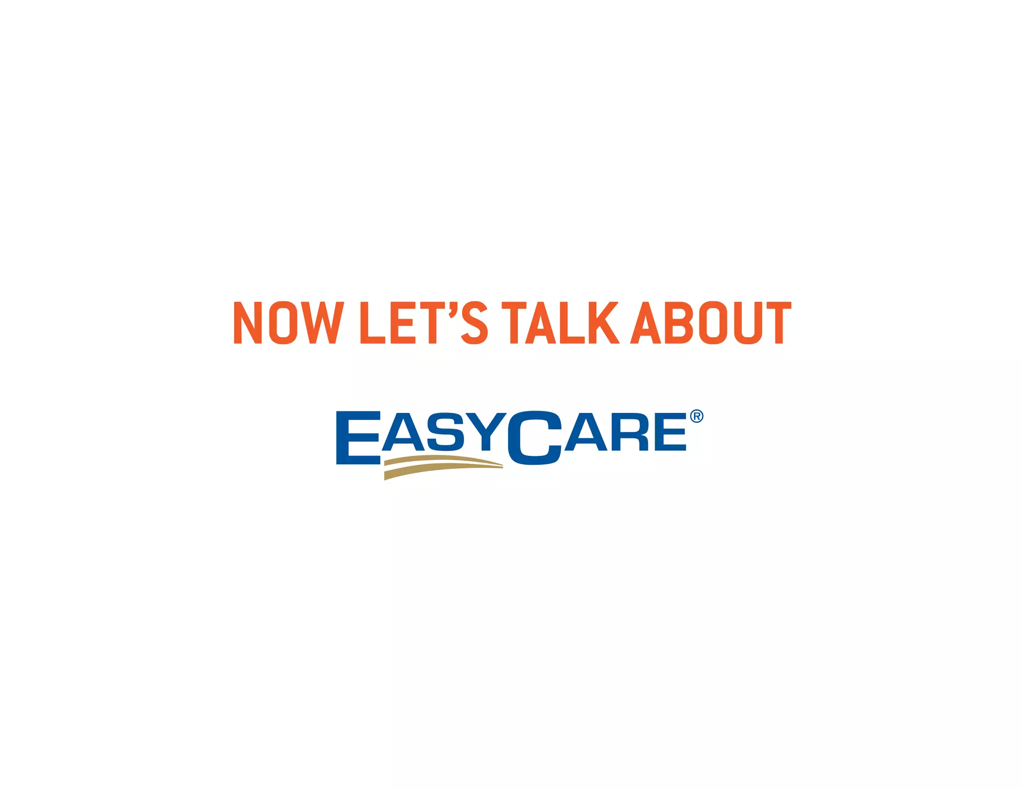 now let’s talk about
 