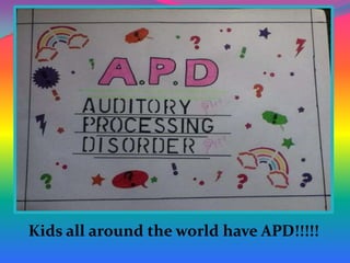 APD - Three Letters We Live With | PPTX