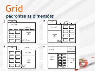 Gridpadronize as dimensões