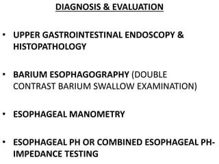 Eed Normal Acid Peptic Disease / GERD | PPTX