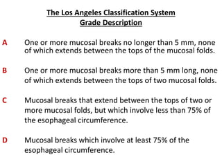 Tops Classification System Acid Peptic Disease / GERD | PPTX