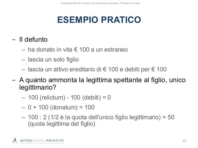 Donazioni e circolazione immobiliare. problemi e rimedi nella comprav… Come fare una donazione di un immobile