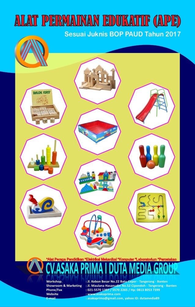 Mainan Edukatif Anak Paud - Mainan Toys