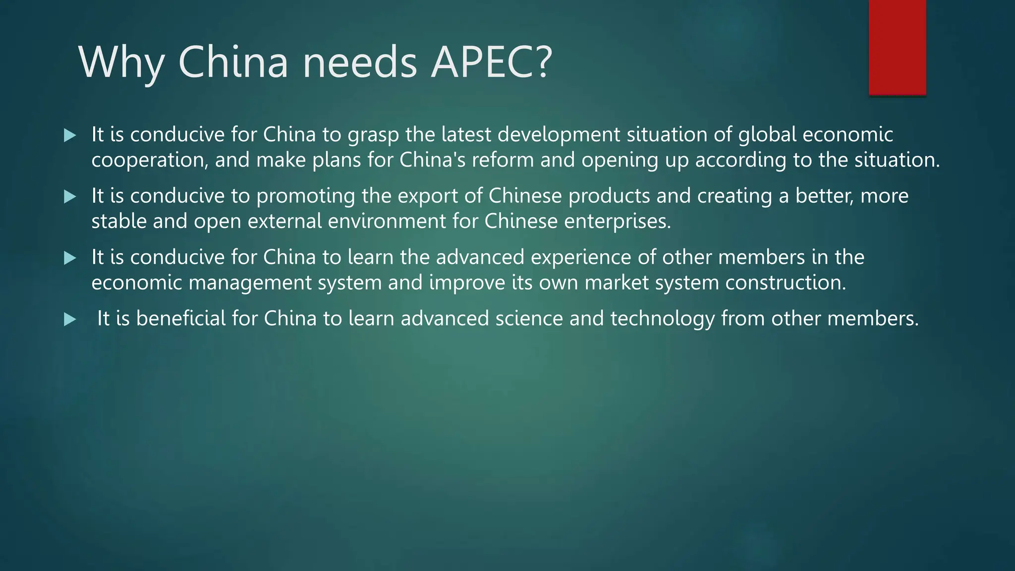 Asia Pasific Economic Cooperation Presentation | PPTX