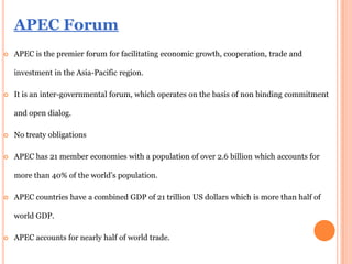 Apec ppt | PPTX