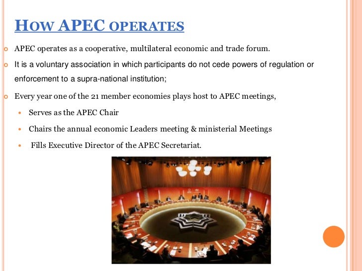 Apec multilateral trading system
