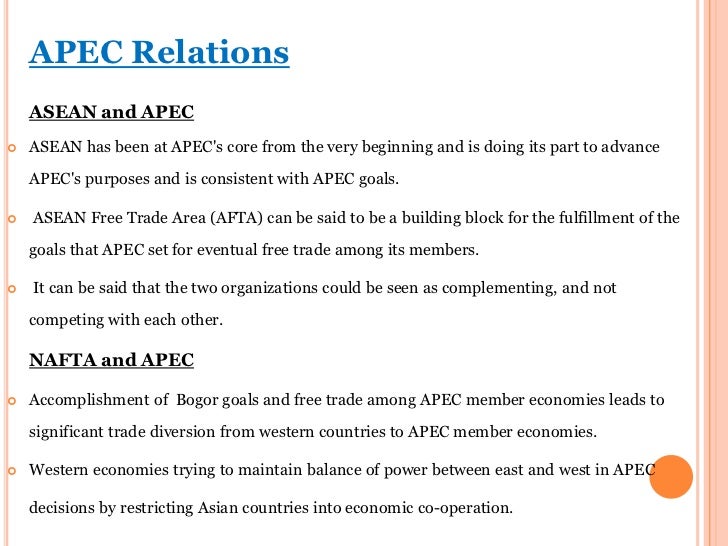 Apec multilateral trading system