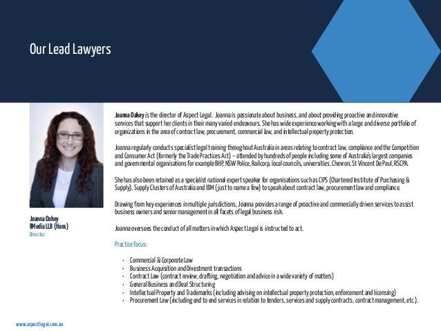 Aspect Legal Looking At Your Business From A Different Angle