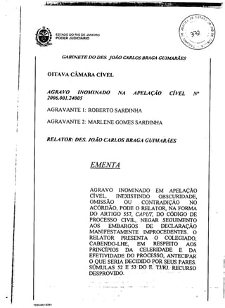 Apel. cível 2006.001.24005