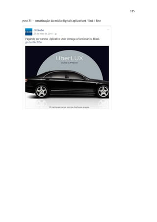 125
post 31 – tematização da mídia digital (aplicativo) / link / foto
 