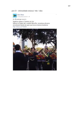 167
post 23 – informalidade (música) / link / vídeo
 