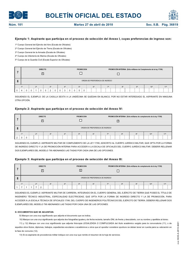 Instancia Para Solicitud De Admision A Los Procesos De Seleccion De I