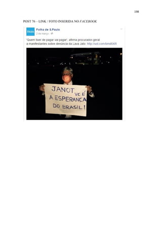 198
POST 76 – LINK / FOTO INSERIDA NO FACEBOOK
 
