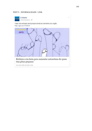 370
POST 9 – INFORMALIDADE / LINK
 