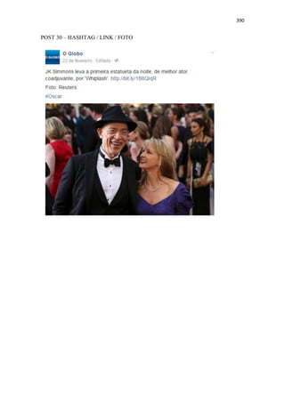 390
POST 30 – HASHTAG / LINK / FOTO
 