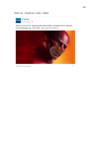 462
POST 106 – HASHTAG / LINK / VÍDEO
 