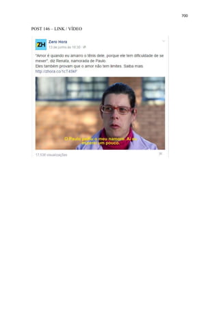700
POST 146 – LINK / VÍDEO
 