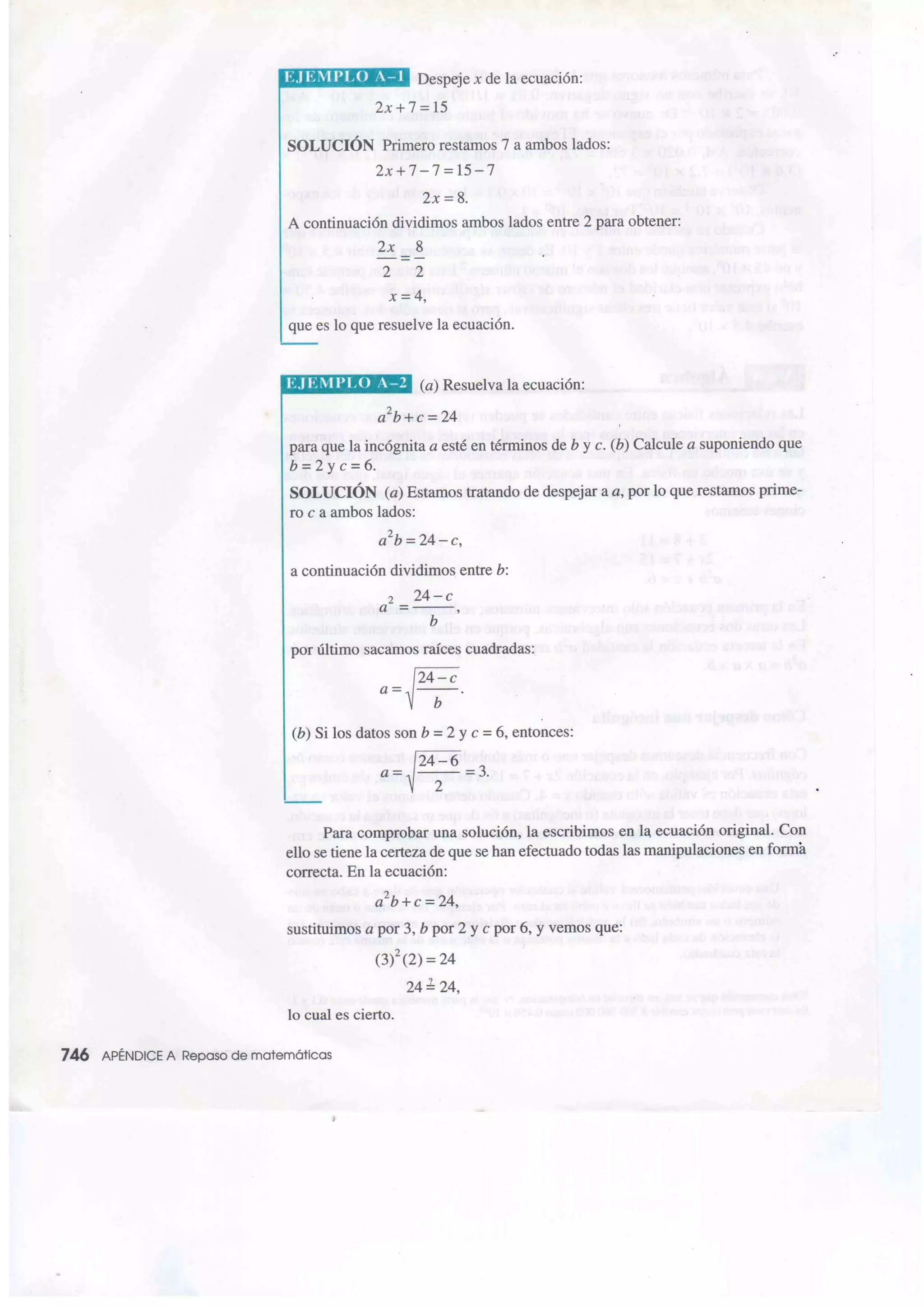 Apendice a matematicas