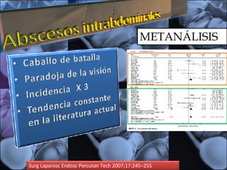METANÁLISIS Surg Laparosc Endosc Percutan Tech 2007;17:245–255 