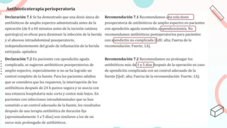 Antibioticoterapia perioperatoria
 