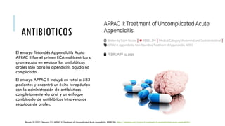 Comprehensive Overview of Appendicitis: Pathophysiology, Diagnosis, and ...