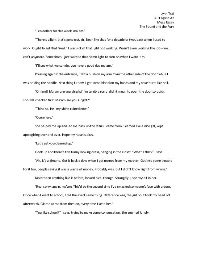 ap english essay