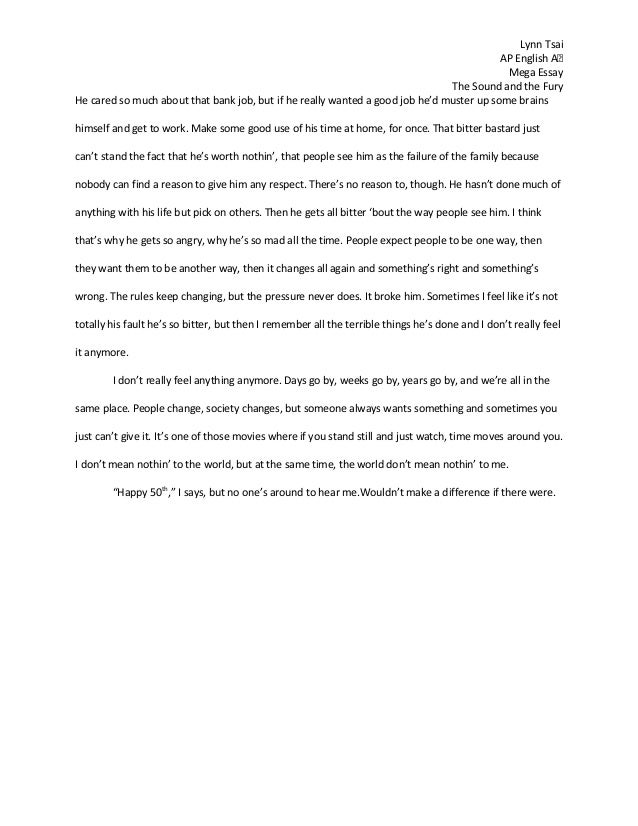 High School Application Essay Examples Best Ideas About William Faulkner On Pinterest Change The The Sound And The Fury By William Barn Burning Essay Synthesis Essay Prompt also Thesis Statement Essays Student Resources Educational Studies Western Illinois Topics For Essays In English