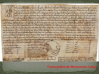 Carta pobra de Benavente (1164)
 