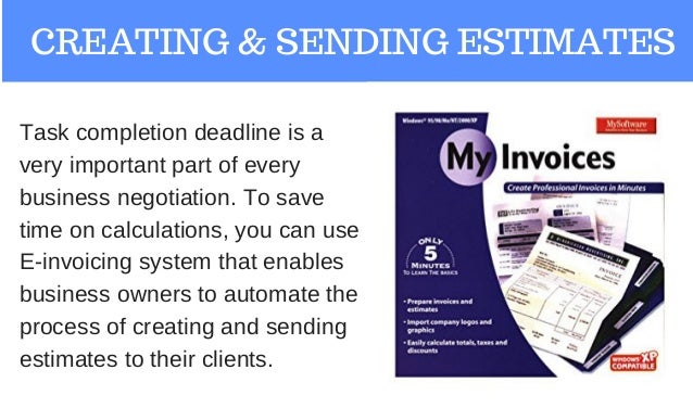 a perfect solution e invoicing for small business accounting