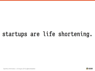 Aperitivo Informativo – (5 Giugno 2012) @davidedattoli
 